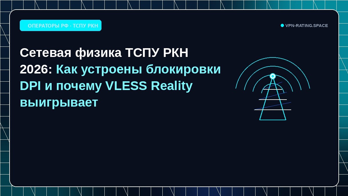 Сетевая физика DPI 2026: Как устроена фильтрация DPI и почему VLESS Reality стабильнее